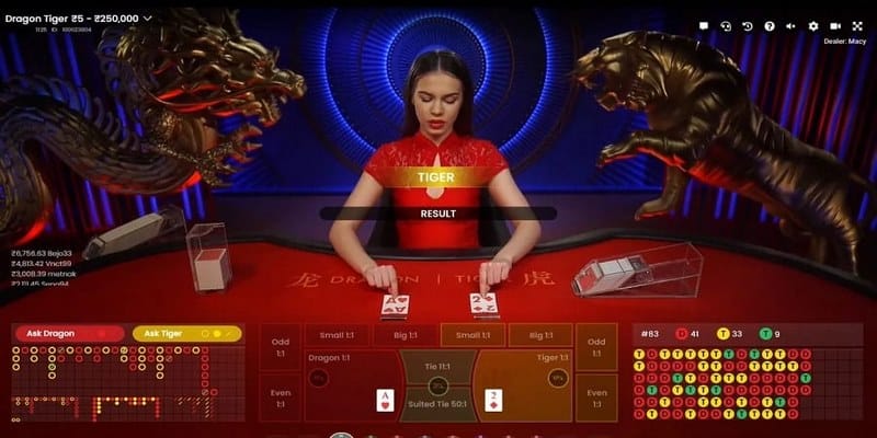 Giới thiệu game bài Rồng Hổ